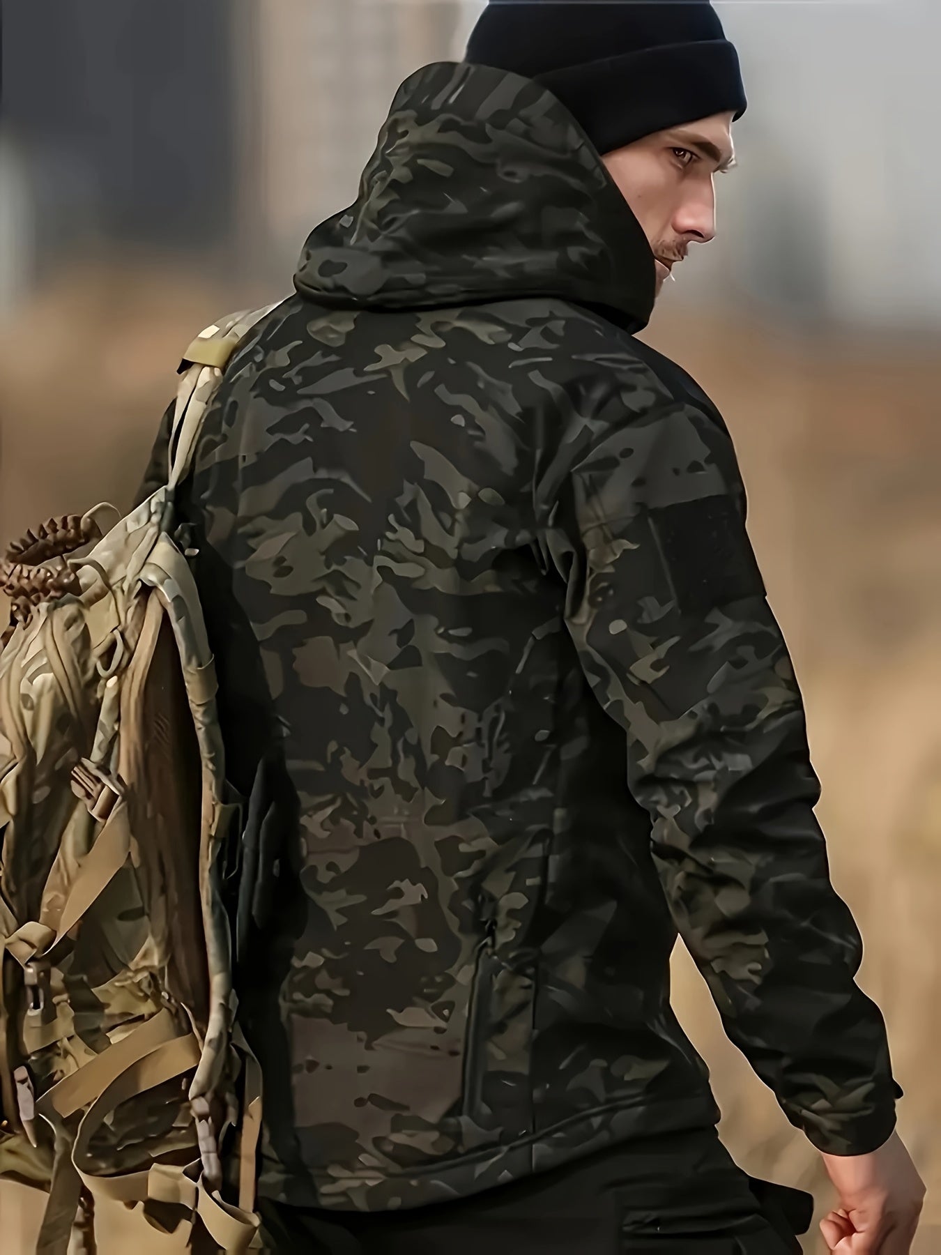 Softshell Jas Antigraffio Waterdicht voor Mannen