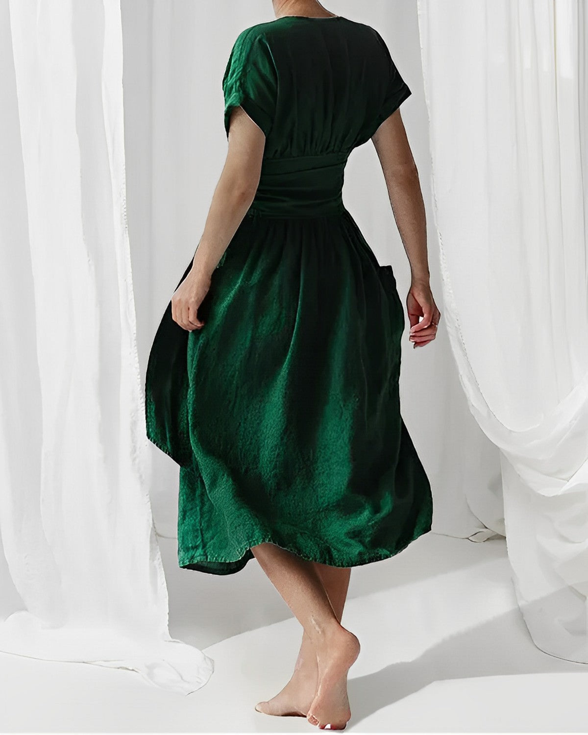 Vrouwelijke Zomerjurk Elegant Lange Jurk voor Dames