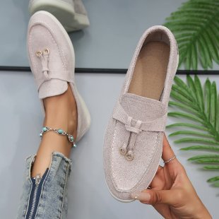 Dames Instappers Luxe Leer Comfortabele Schoenen