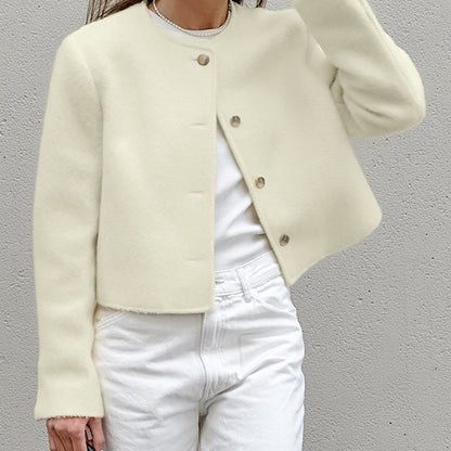 Voorjaarsjas Dames Korte Blazer Trendy Stijlvol