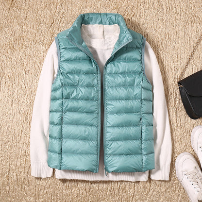 Dames Bodywarmer Warm Gewatteerd Lichtgewicht Vest