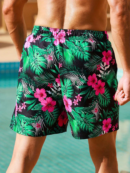 Korte Zomerbroek met Florale Print Tropical