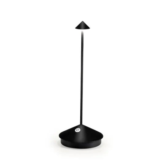 Tafellamp Draadloos Dimbaar LED Oplaadbaar USB Binnen Buiten Aluminium Wit Goud Zwart Grijs