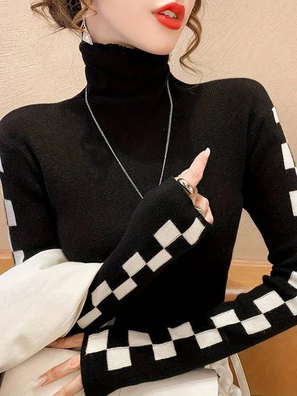 Dames Trui Turtleneck Zacht Warme Coltrui