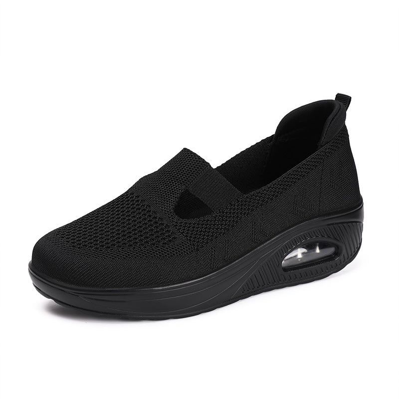 Dames Comfortabele Orthopedische Sneaker Wedgeballetjes