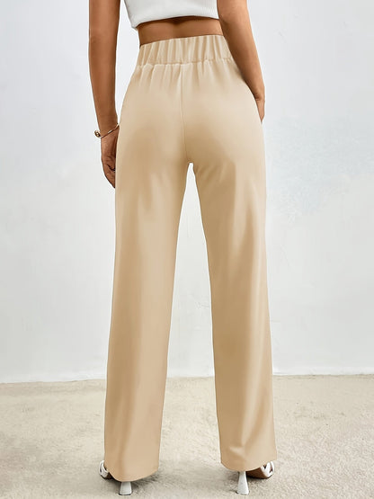 Elegante Rechte Broek voor Vrouw Comfortabel