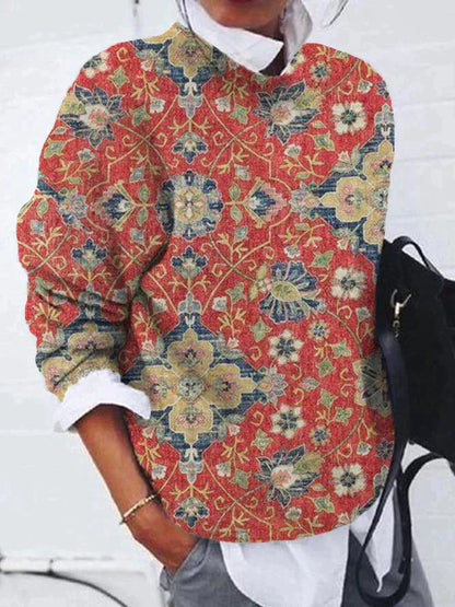 Dames Trui Leuke Print Elegante Stijl