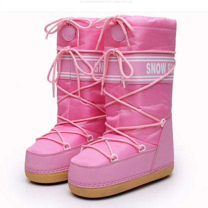 Dames Snowboots Waterdicht Warm en Comfortabel Hoog