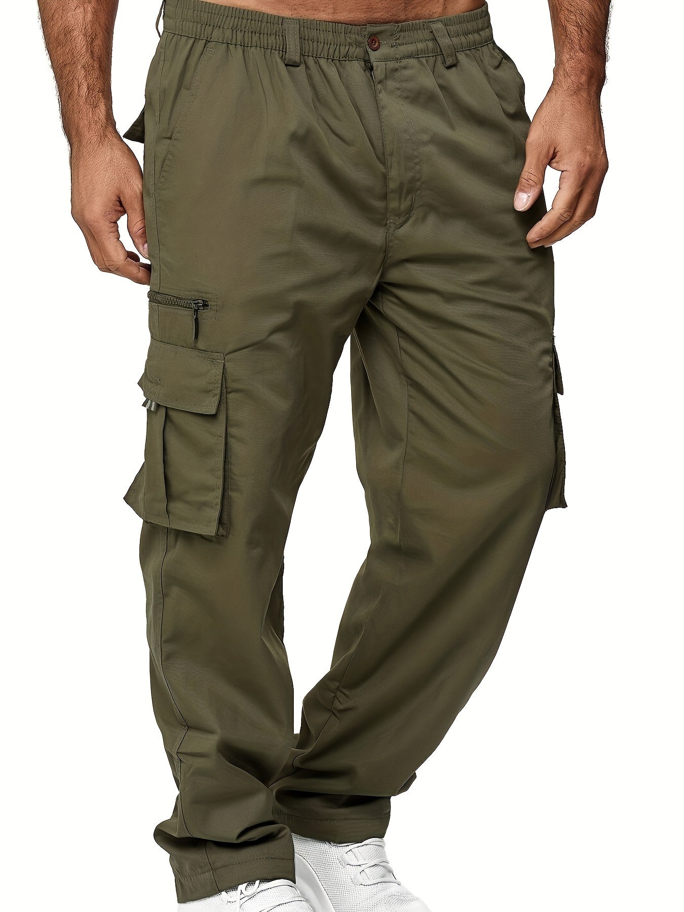 Heren Cargo Broek Comfortabel en Praktisch