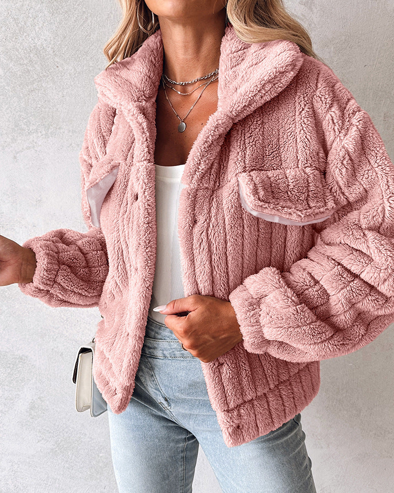 Dames Teddyjas Warm Zacht Bontlook