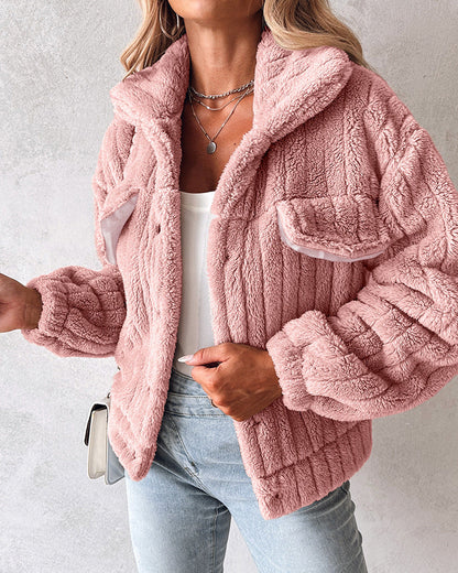 Dames Teddyjas Warm Zacht Bontlook