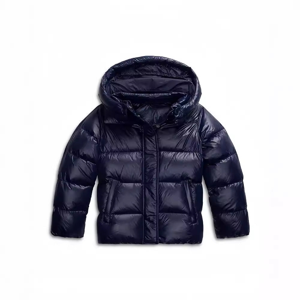 Dames Winterjas Gevoerd Pufferjas Warm en Slimfit