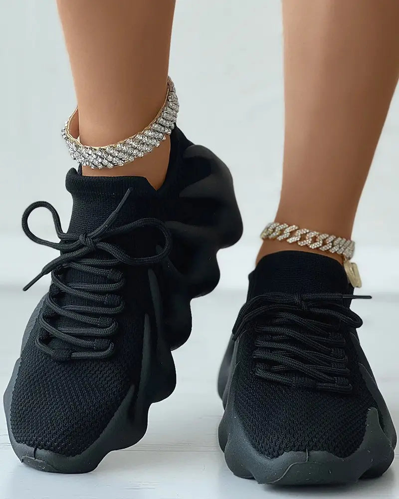 Dames Sneakers Lichtgewicht Sport Ademend met Schokdemping