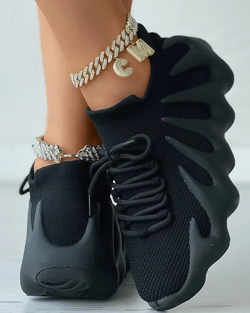 Dames Sneakers Lichtgewicht Sport Ademend met Schokdemping