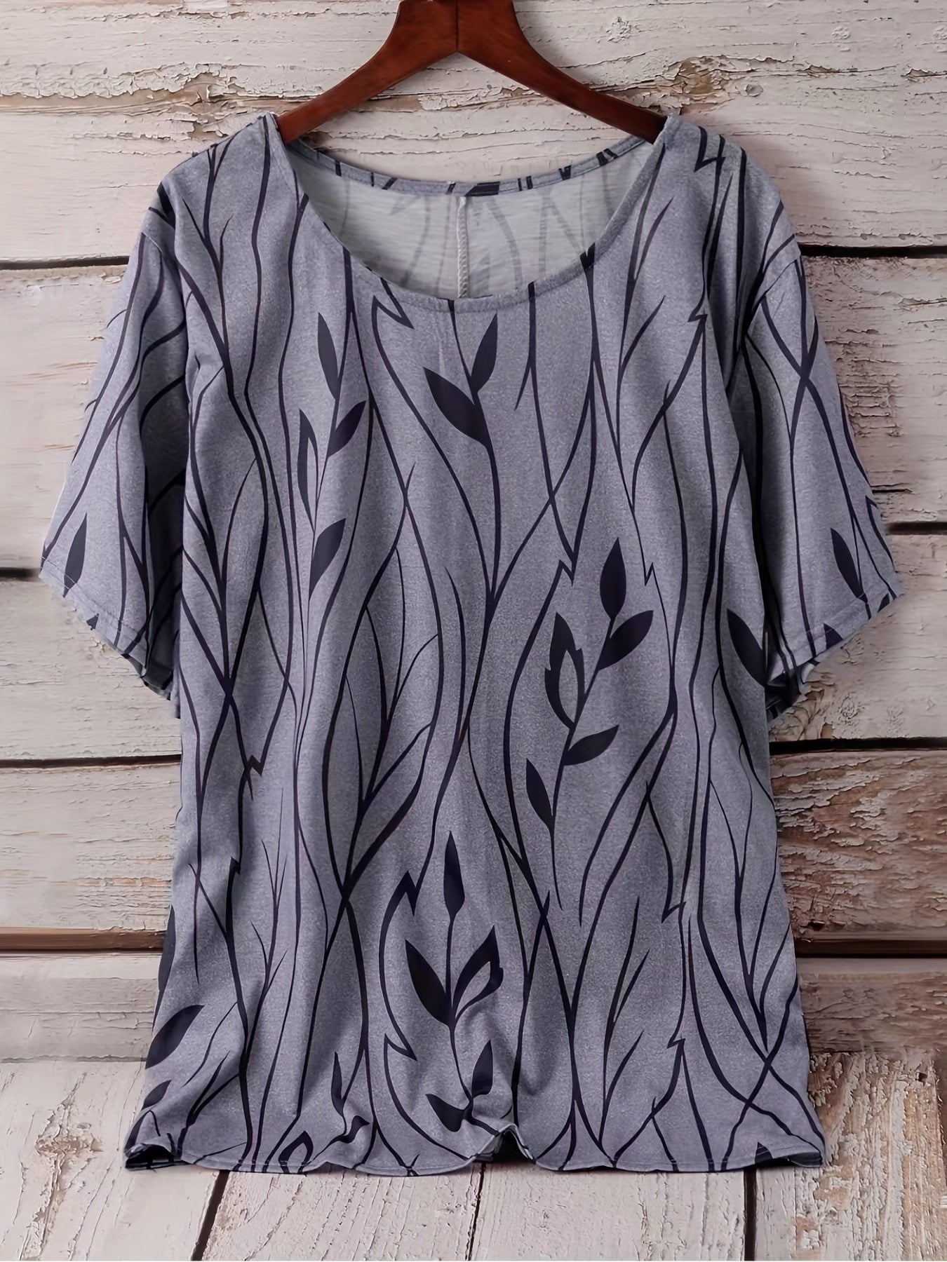 Zomer Shirt Bloeipatronen Floris Stijl