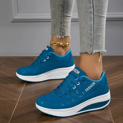 Dames Platformsneakers Comfortabele Pasvorm