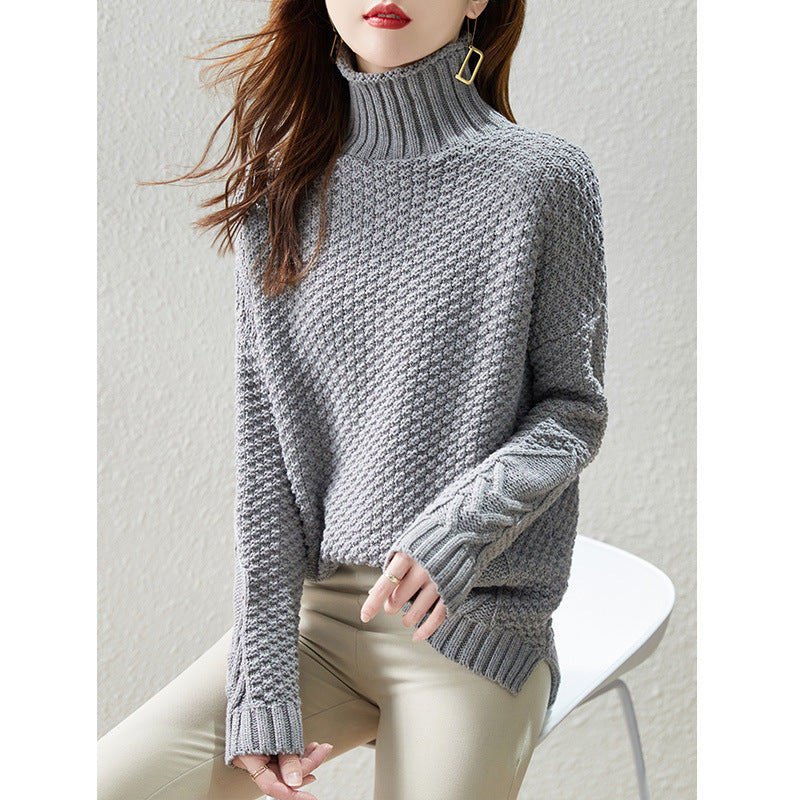 Dames Trui Gebreid Retro Stijl Elegante Look