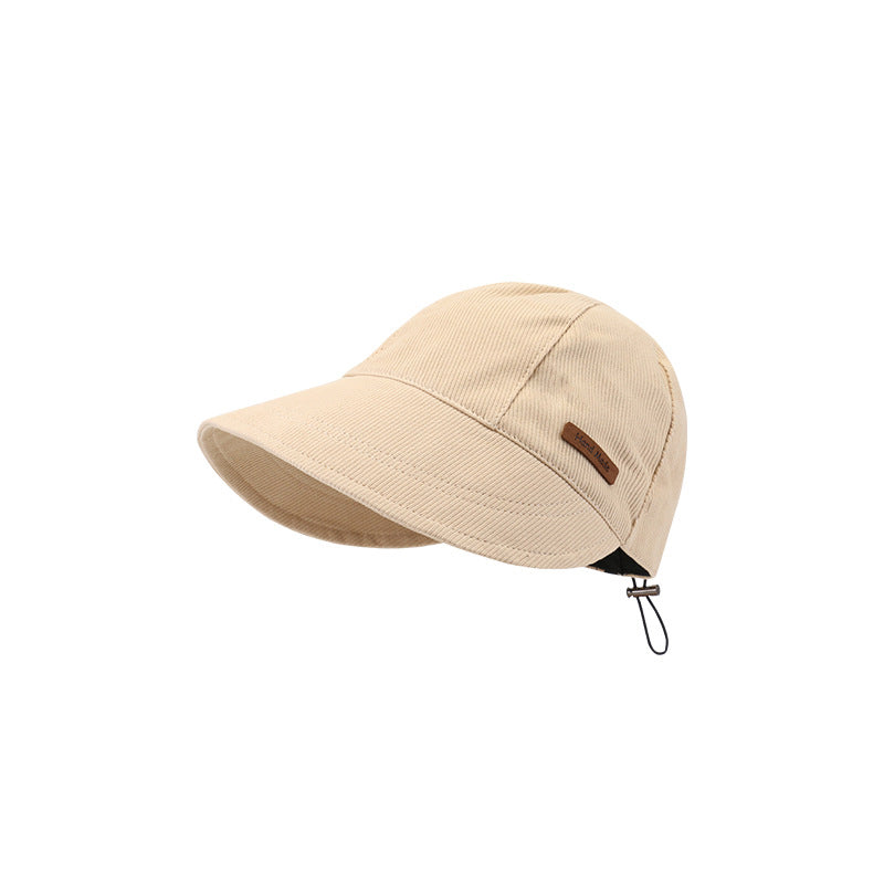 Opvouwbare Zonnehoed met UV-Bescherming voor Dames – Ademend & Verstelbaar – Beige, Zwart, Khaki