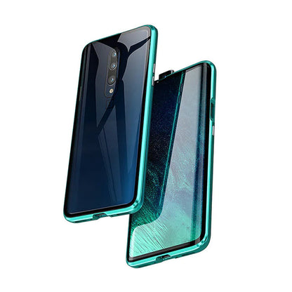 Magnetische Dubbelzijdige Telefoonhoes Gehard Glas voor Galaxy Modellen