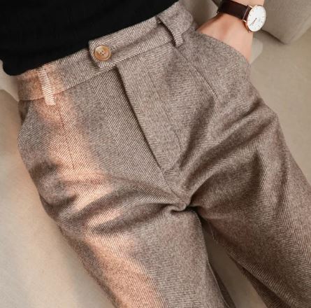 Wollen Broek Dames Warme Wintercollectie - StudioMarella