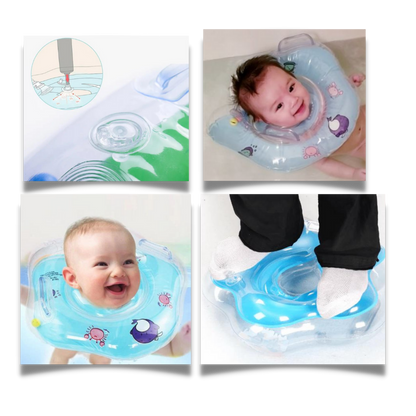 Baby Zwemkraag voor Nekondersteuning 6-24 Maanden Veilig Drijven PVC