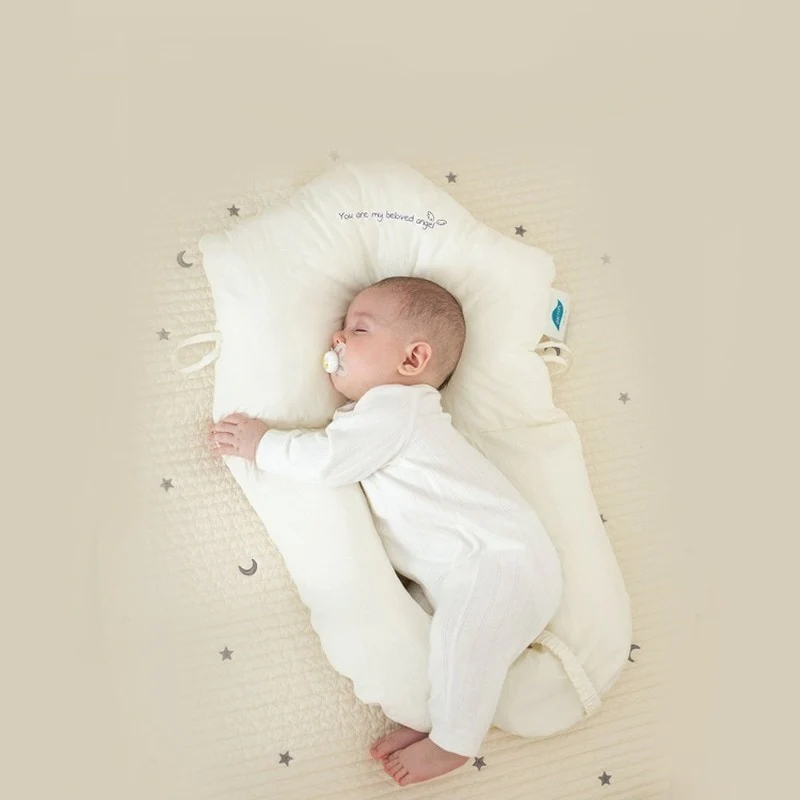 Hypoallergeen Babykussen met Ergonomische Ondersteuning voor Gezonde Slaap 0-2 Jaar