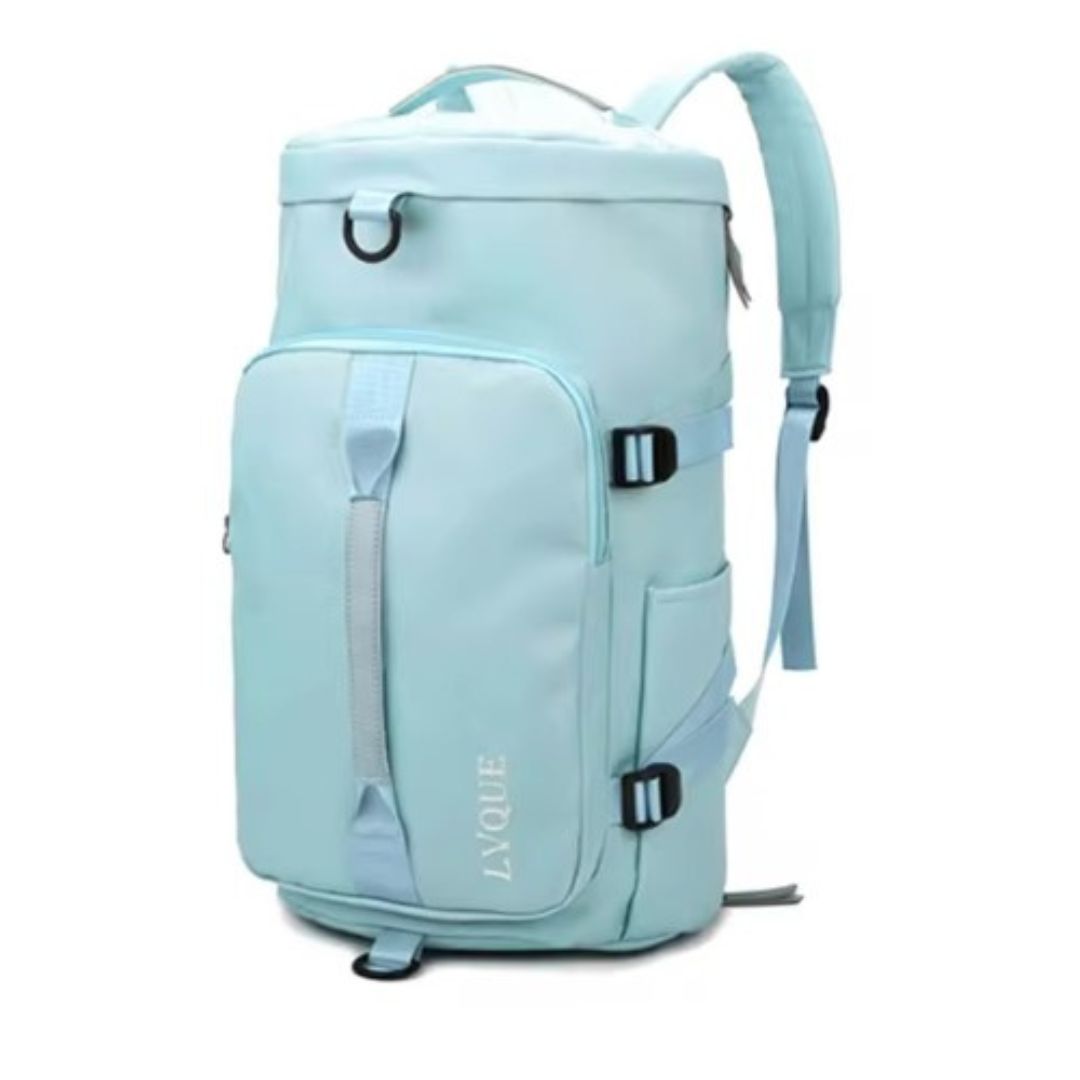 Waterdichte Reisrugzak 46cm Oxford Sport & Outdoor Rugtas Zwart Blauw