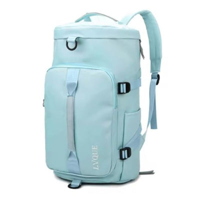 Waterdichte Reisrugzak 46cm Oxford Sport & Outdoor Rugtas Zwart Blauw