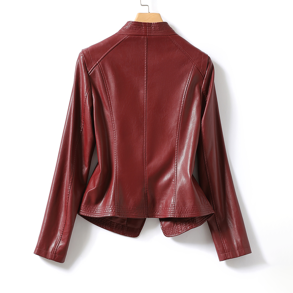 Leren Jas voor Vrouw Elegant Design