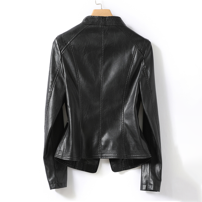 Leren Jas voor Vrouw Elegant Design
