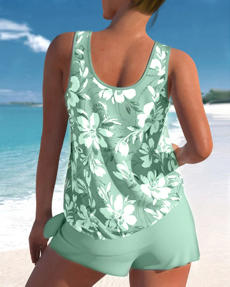 Zomerjurk Set van 2 Delen Chic Korte Broek