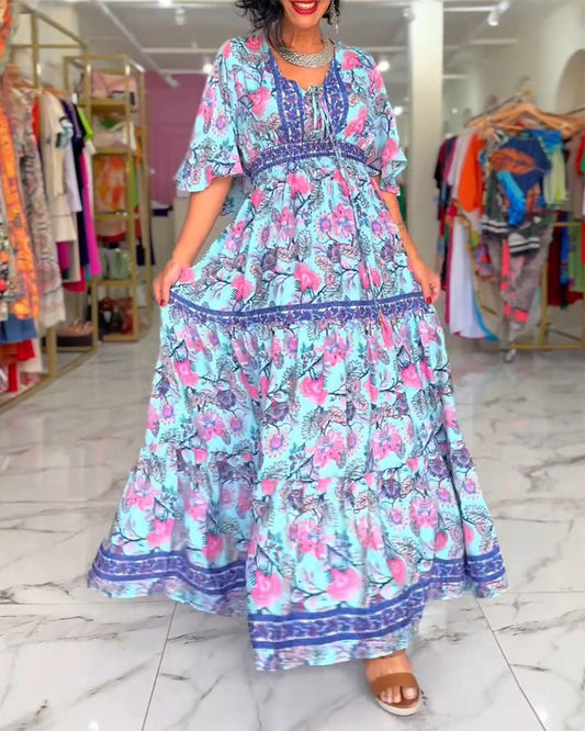 Maxi Jurk Elegante Vrouwelijke Zomerjurk - StudioMarella