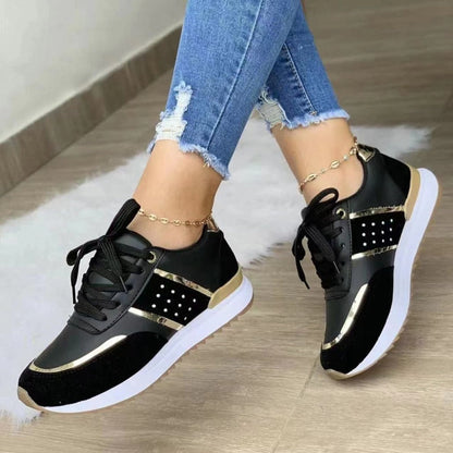 Dames Sneakers Ademend Comfort Casual Schoenen Elegant Design voor Dagelijks Gebruik Zachte Zool Sportieve Look Moderne Stijl