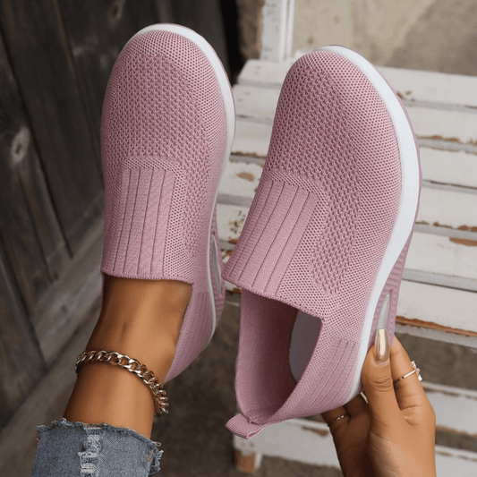 Sportieve Wandelsneakers met Ergonomische Ondersteuning Zwart Wit Marineblauw Beige Grijs Roze Rood Dames Heren Ademend Comfortabel Dagelijks