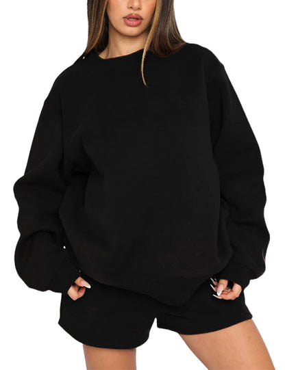 Dames Zomeroutfit Comfy Tweedelig Sweater Set