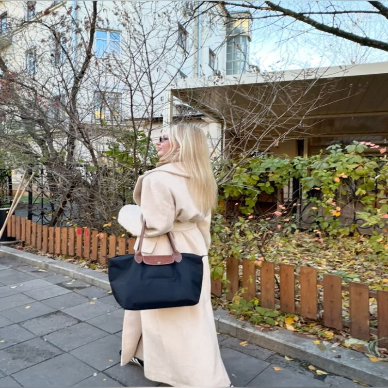 Luxe Vegan Handtas - Elegante Ruime Shopper voor Dames