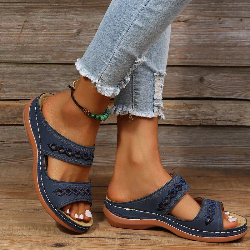 Dames Sandalen met Arch Ondersteuning Comfortabele Zolen