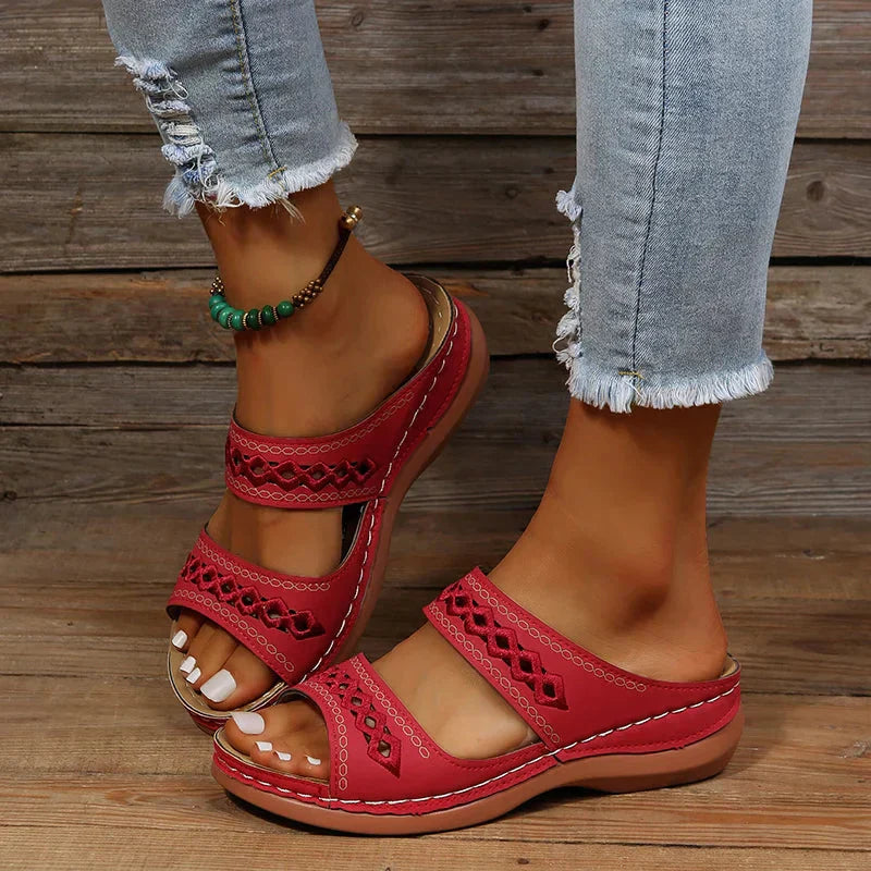 Dames Sandalen met Arch Ondersteuning Comfortabele Zolen