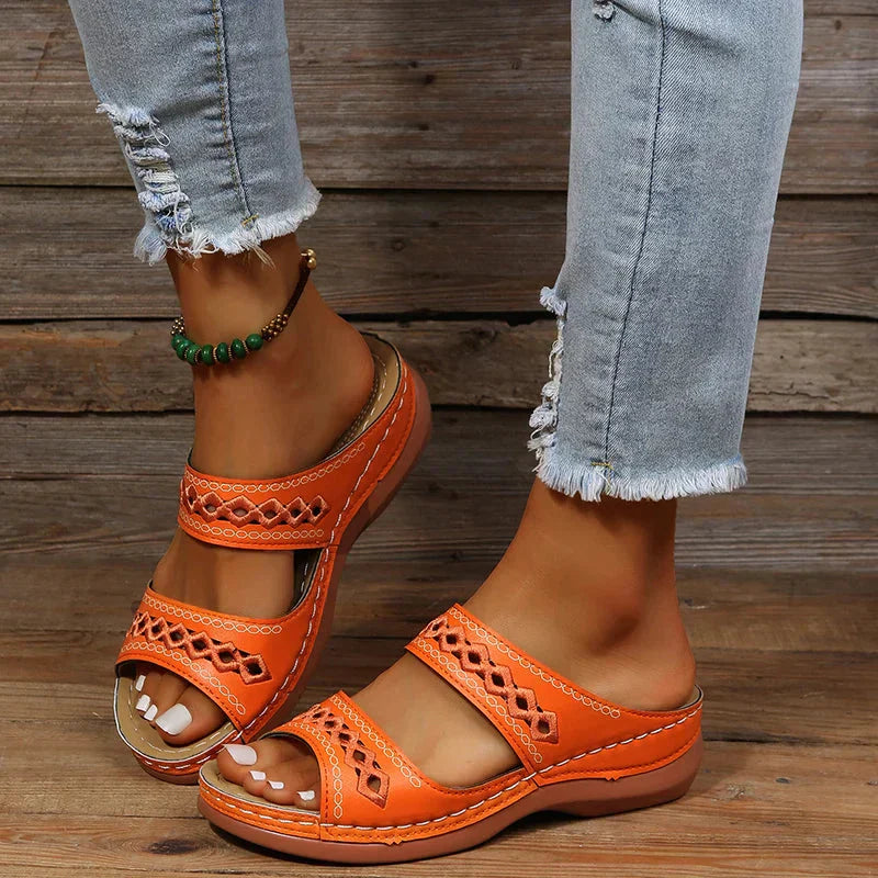 Dames Sandalen met Arch Ondersteuning Comfortabele Zolen