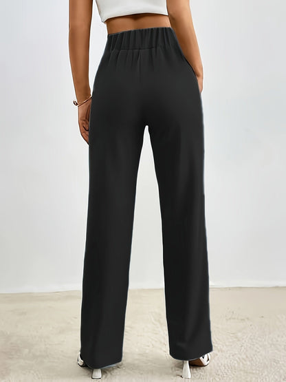 Elegante Rechte Broek voor Vrouw Comfortabel