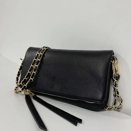 Dames Schoudertas met Ketting Overslag Modieus Leer - StudioMarella
