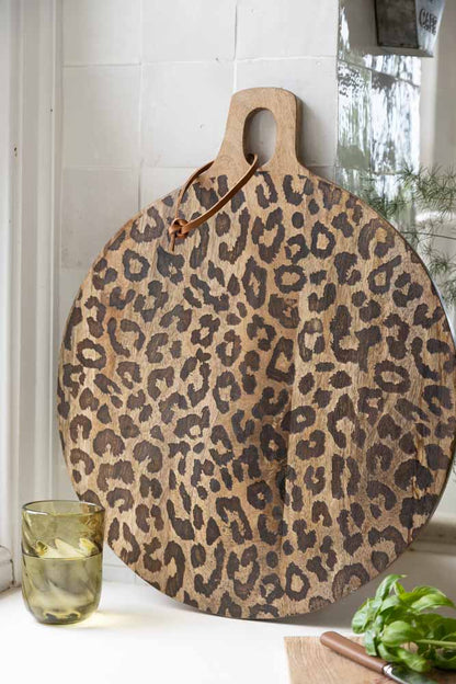 Houten Serveerplank Sapelehout Rond en Vierkant Scandinavisch Design voor Keuken en Tafel