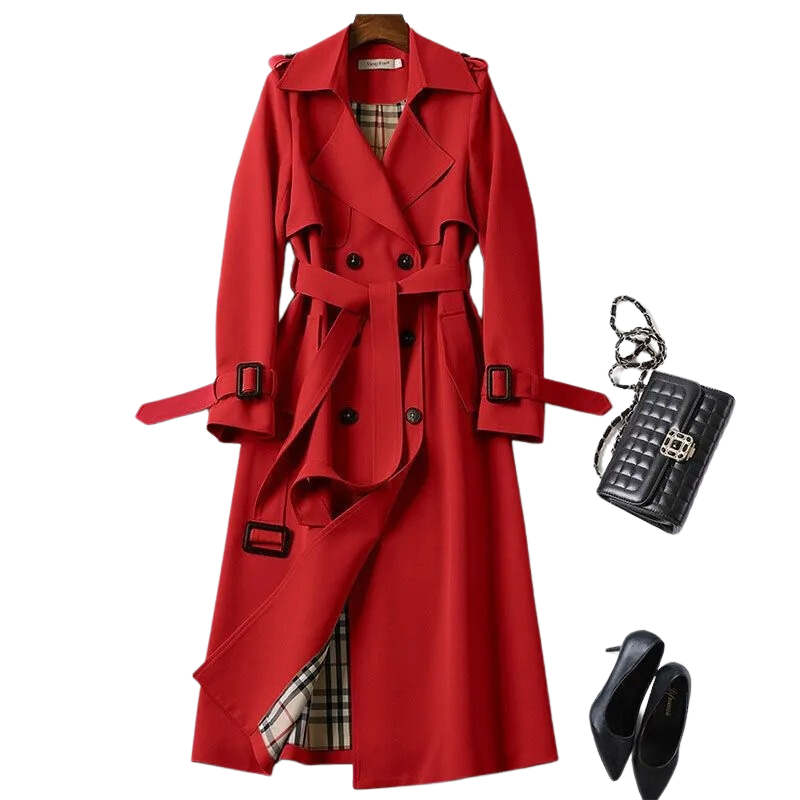 Dames Trenchcoat Lichtgewicht Klassiek en Stijlvol