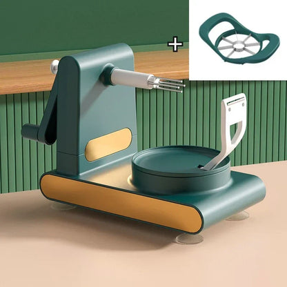 Handmatige Groenteschiller met 3 Verwisselbare Messen – Voedselveilig & Ergonomisch