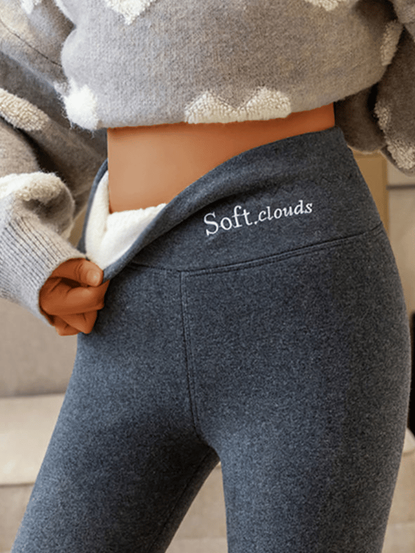 Vrouwen Fleece Leggings Warm en Zacht