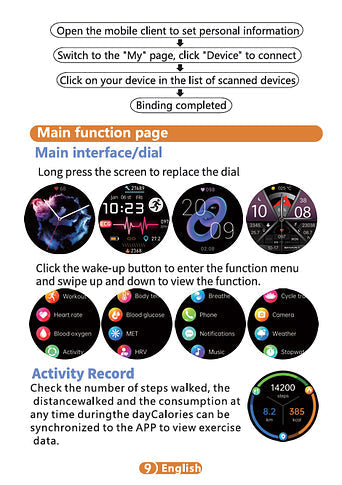 Smartwatch met Bloeddrukmeter ECG Hartslag Gezondheidsmonitor Horloge Fitness Tracker Sport
