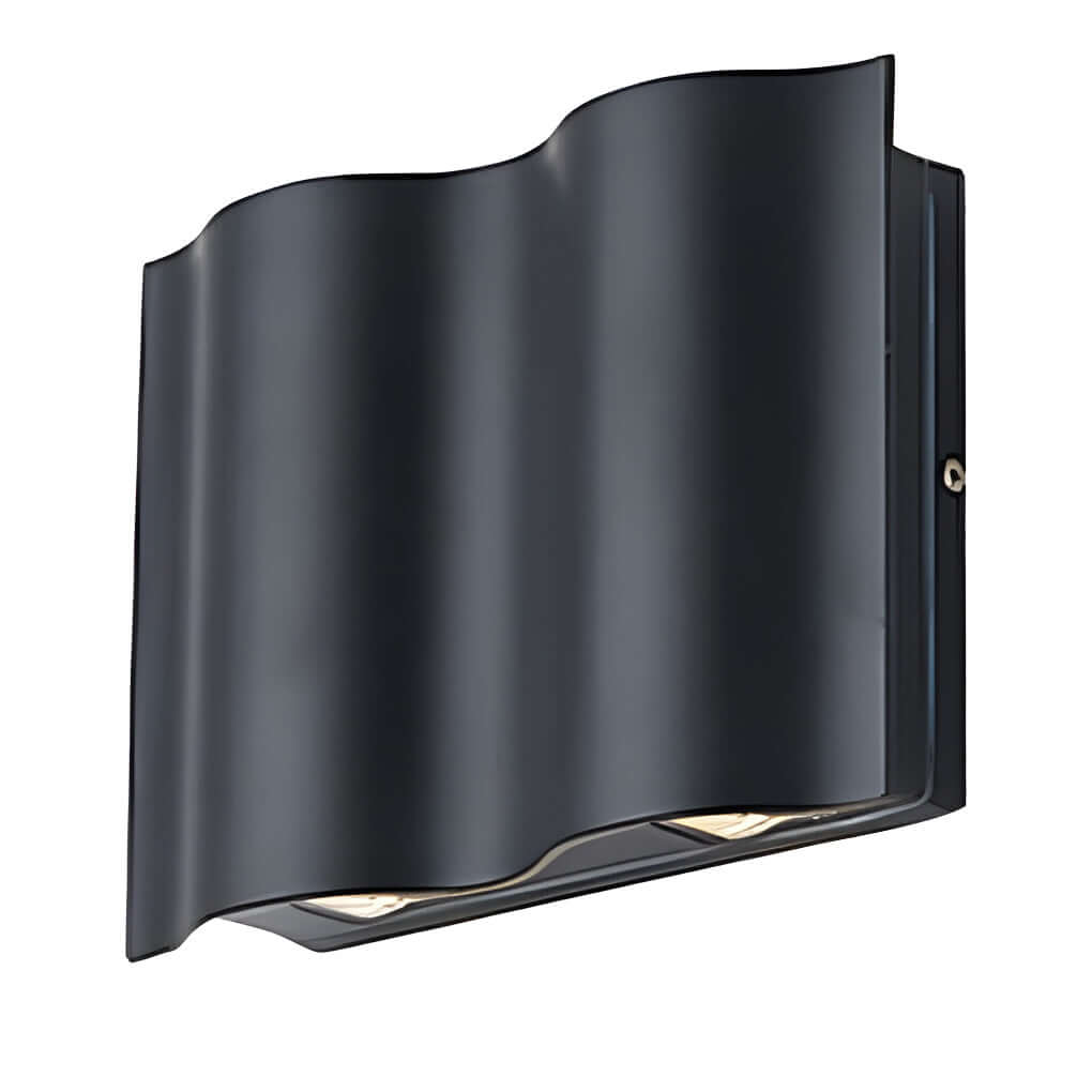 Moderne Golfvormige Up Down Buiten Wandlamp Met LED En IP54 Bescherming
