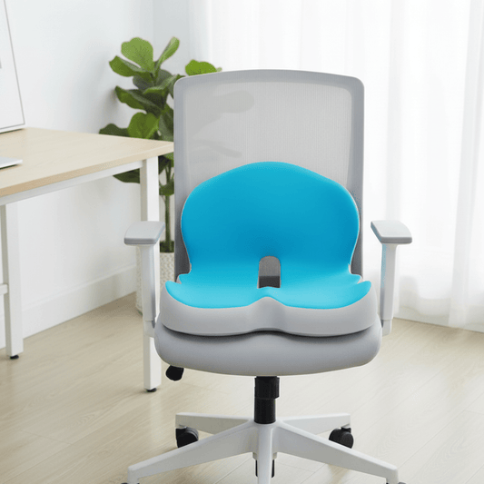 Ergonomic Memory Foam Seat Cushion for Back & Posture Support Ergo