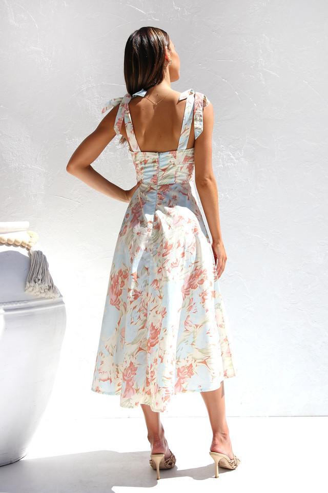Midi Jurk Elegante Vrouwelijke Stijl
