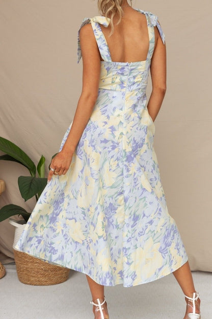 Midi Jurk Elegante Isabella Stijl